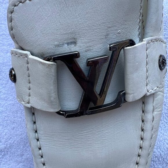 White Louis Vuitton Men’s loafers Monte Carlo size 8EU(9US) - Picture 11 of 16